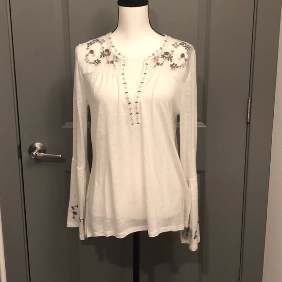 Lucky Brand Tops - Lucky Brand Peasant Top